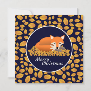 Fox in the Frost Holiday Card