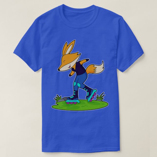 Fox Inline skating Roller skates 1 T-Shirt (Design Front)