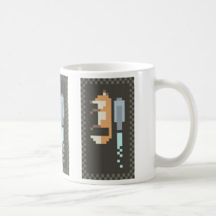 Fox Jetpack Pixel Art Mug