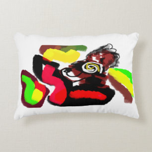 Fox jump crazy Autumn Decorative Cushion