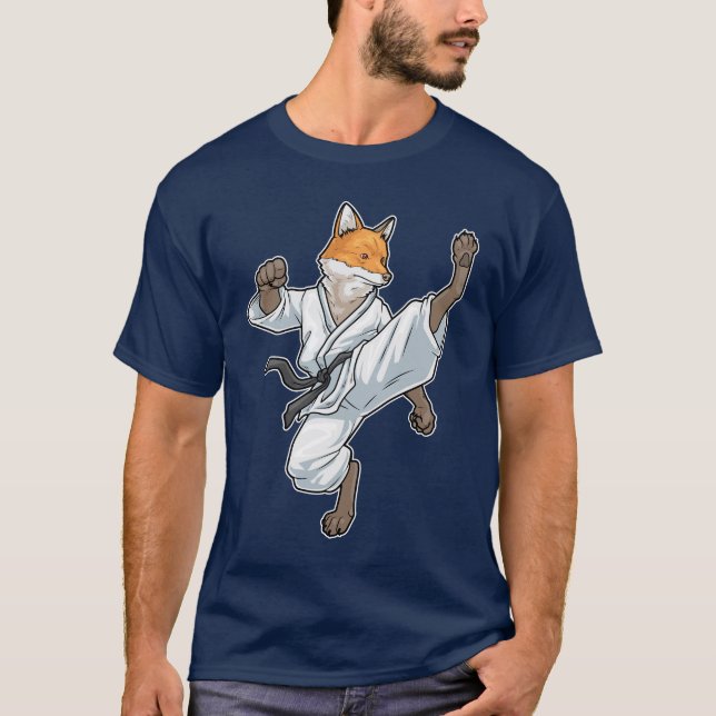Fox Karate Martial arts T-Shirt (Front)