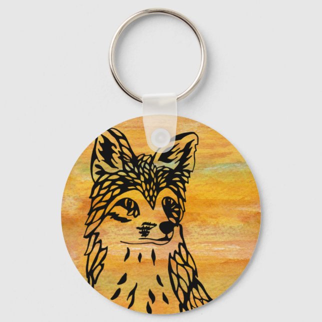 Fox Key Chain (Front)