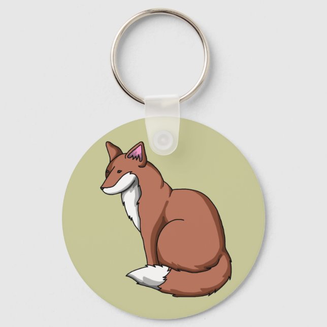 Fox Key Ring (Front)