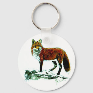 Fox keychain