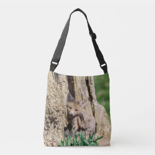 Fox Kit in the Hudson Valley Crossbody Bag