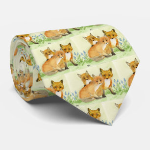 Fox Kits Neck Tie