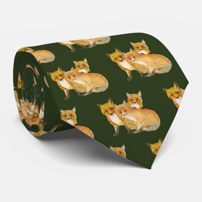 Fox Kits Tie (Rolled)