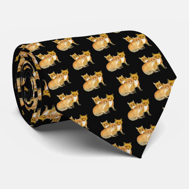 Fox Kits Tie (Rolled)