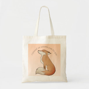 Fox Le Petit Prince cute Tote Bag
