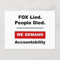 FOX Lied. People Died.