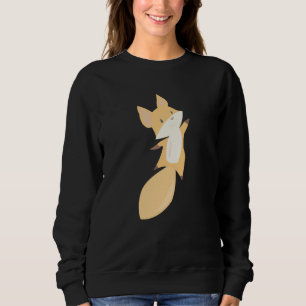 Fox Little Foxes Cute Animals Funny Orange Kids Sweatshirt