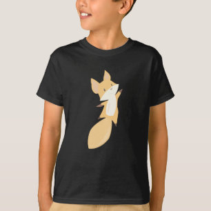 Fox Little Foxes Cute Animals Funny Orange Kids T-Shirt