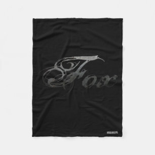 Fox Logo Fleece Blanket