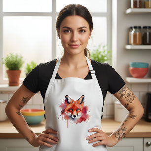 Fox Long Apron