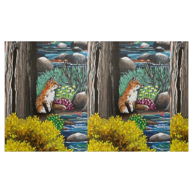 Fox Love  Fabric (Fat Quarter)