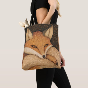 Fox Lovers  Tote Bag