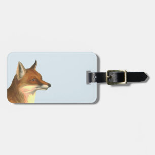 Fox Luggage Tag