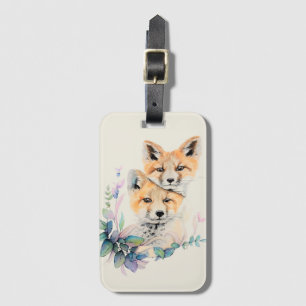 Fox Luggage Tag