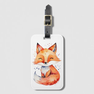 Fox Luggage Tag