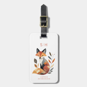 Fox Luggage Tag