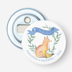 Fox Magnetic Baby Shower Favour Bottle Opener