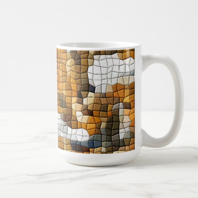 FOX MOSAIC COFFEE MUG (Right)