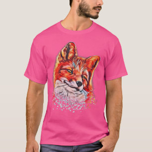 Fox Motif T-Shirt