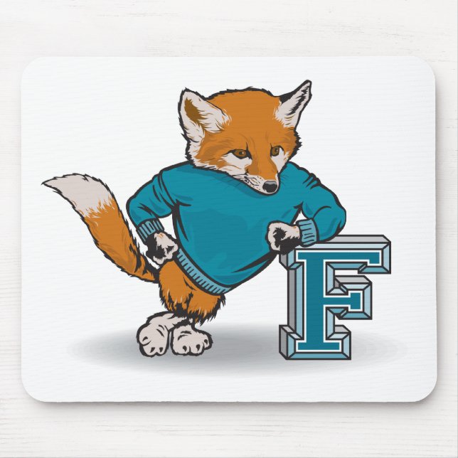 Fox Mouse Mat (Front)