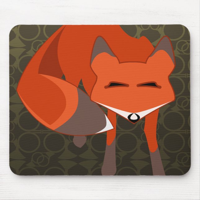 fox mouse mat (Front)