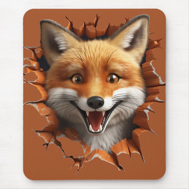 Fox Mouse Mat (Front)