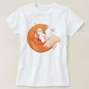 Fox Mum and Baby T-Shirt