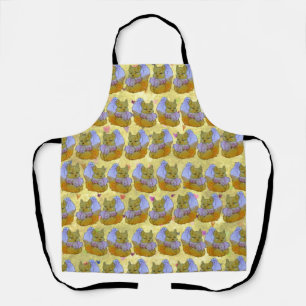 Fox named Dice Apron