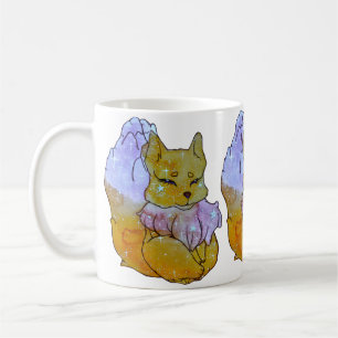 Fox named Dice Coffee Mug