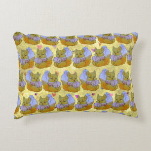 Fox named Dice Decorative Cushion
