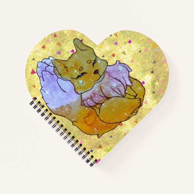 Fox named Dice Notebook (Front)