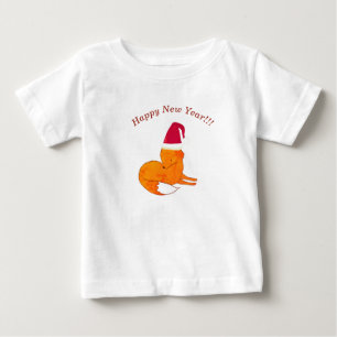 Fox New Year Custom  Baby T-Shirt