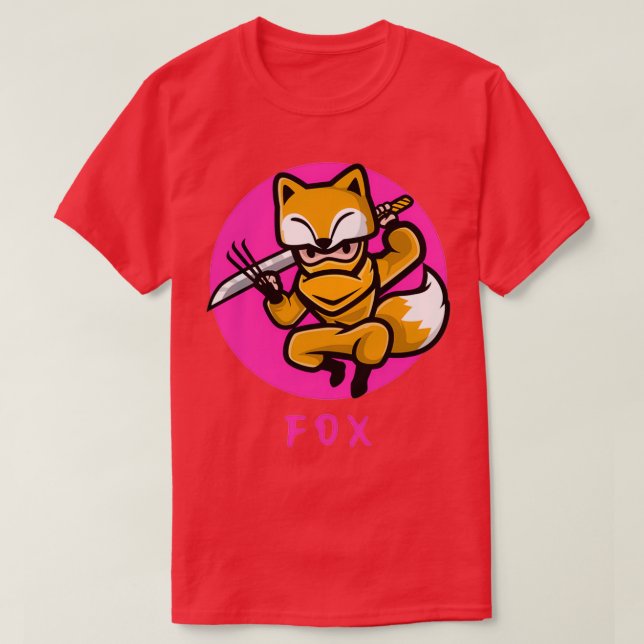 Fox Ninja T-Shirt (Design Front)