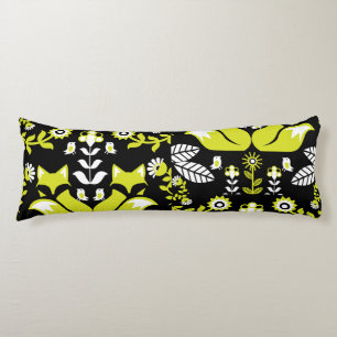 Fox Nordic Scandinavian Folk Art     Tablecloth Body Cushion