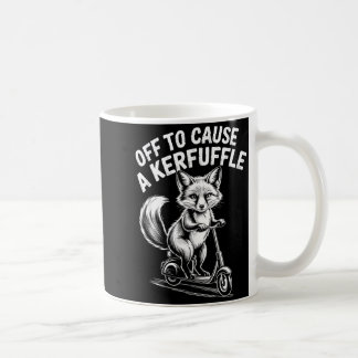 Fox off to cause a kerfuffle cottagecore chaos  coffee mug