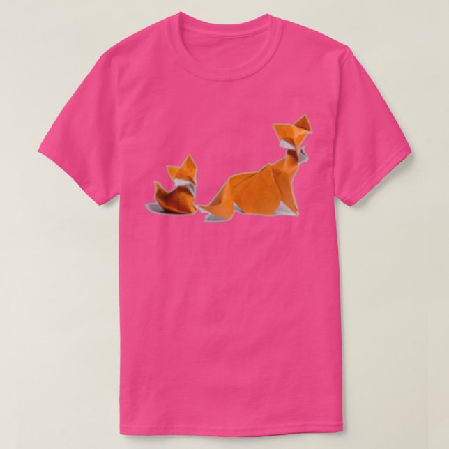 Fox origami 5 T-Shirt (Design Front)