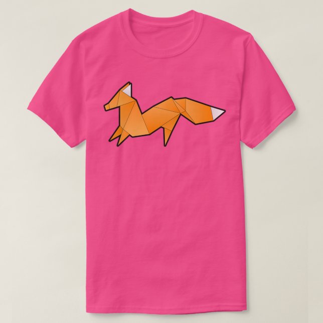 FOX ORIGAMI T-Shirt (Design Front)