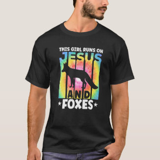 Fox Outfit for Foxes Lovers Apparel Women Girls Pr T-Shirt