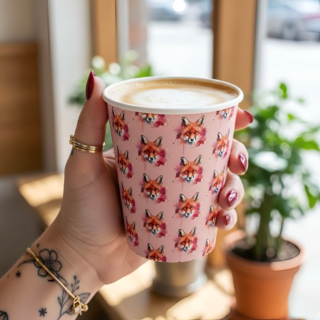 Fox Paper Cups (Creator Uploaded)