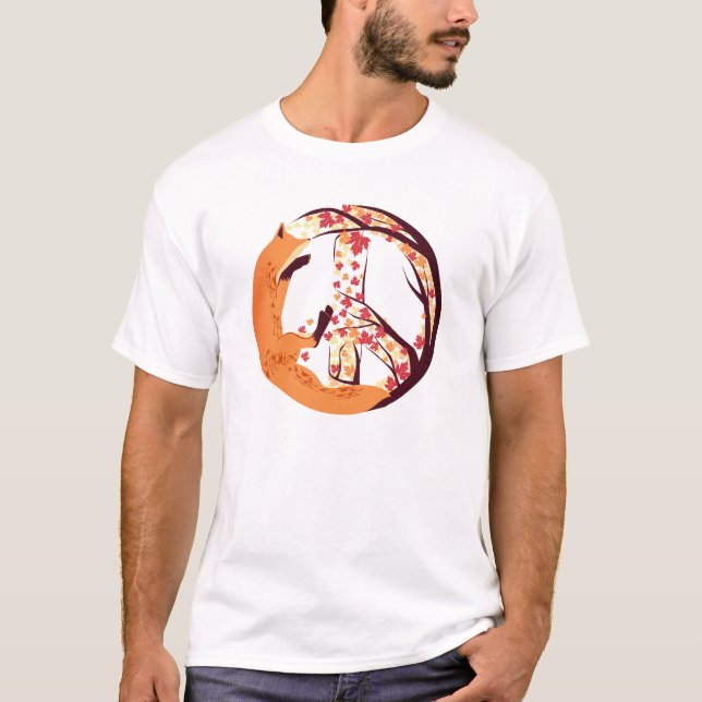 Fox Peace T-Shirt (Front)