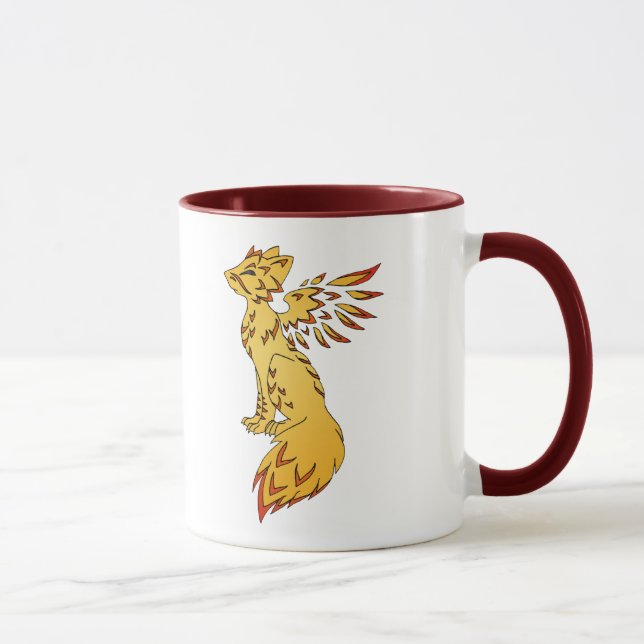 Fox Phoenix Mug (Right)