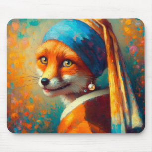 Fox picture mouse mat