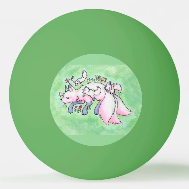 Fox   ping pong ball (Front)