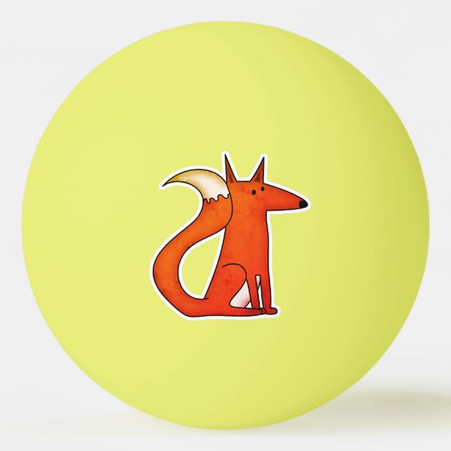 Fox Ping Pong Ball (Front)