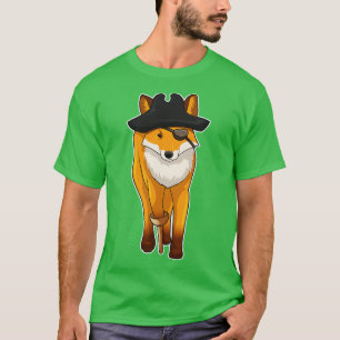 Fox Pirate Eye patch T-Shirt