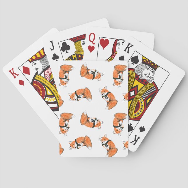 Fox Playing Cards (Back)